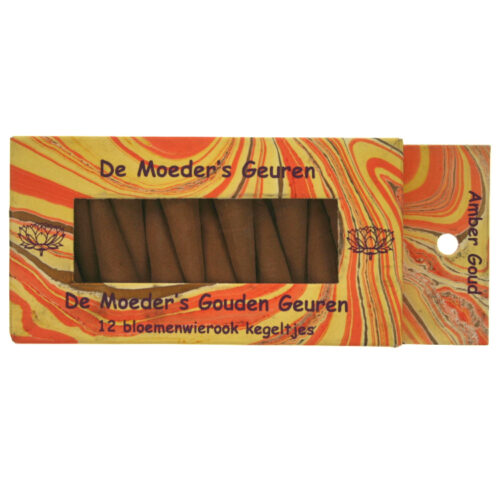 Amber goud kegeltjes