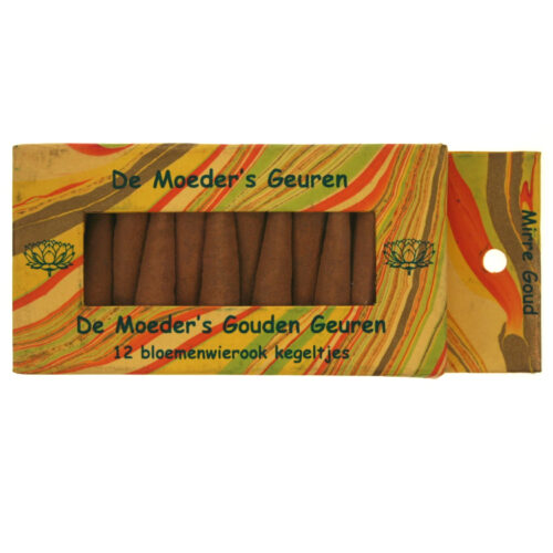 Mirre goud kegeltjes