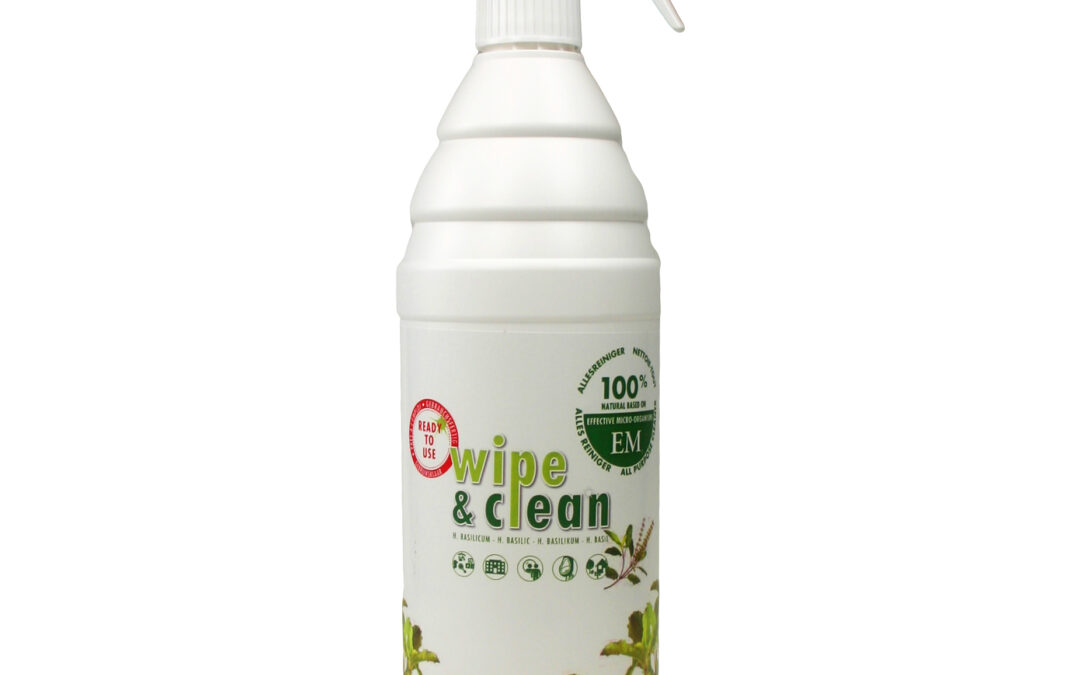 wpie en clean spuitfles heilige basilicum