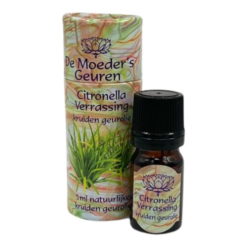 Citronella Verassing geurolie, 5 ml