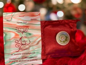 Kerstcadeau met winter geurkussentje
